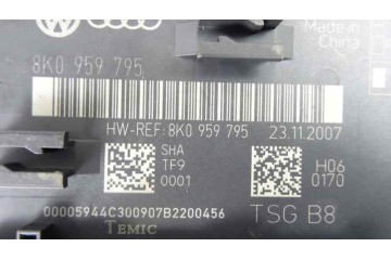 8K0959795 MODULO CONFORT AUDI A4 BERLINA (8K2) Básico 2007 8K0959795 171291 AUDI - 1