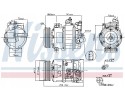 Nissens 890633 Compressor air conditioning Compressor ID 7SEU17C