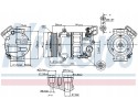 Air conditioning compressors NISSENS 89420 compressors Part manufacturer Opel OE