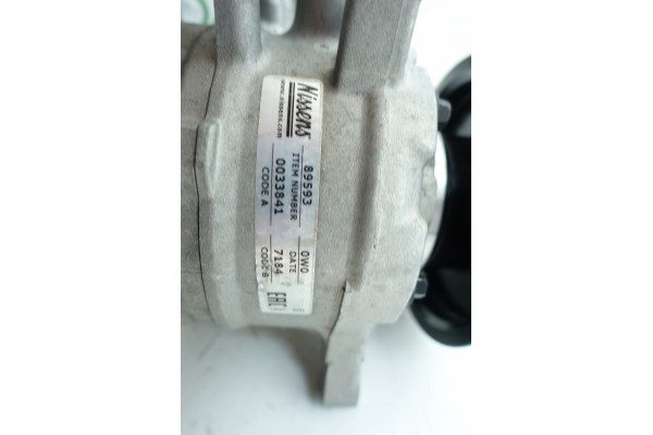 BMW AIR CONDITIONING COMPRESSOR 1 F20 F21 3 F30 F31 64529223695 NISSENS 89593 Product weight with unit packaging 8 kg