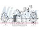 Compressor air conditioning NISSENS 89037 Part manufacturer Nissens
