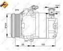 COMPRESSOR AIR CONDITIONING COMPRESSOR 32082 NRF OPEL Packaging status original