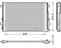 CONDENSER AIR CONDITIONING COOLER DCN17059 DENSO Packaging status original