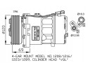 COMPRESSOR AIR CONDITIONING COMPRESSOR 32268 NRF FORD VW Packaging status original