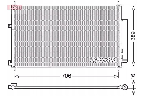 DENSO HONDA AIR CONDITIONING COOLER Product weight with unit packaging 11 kg