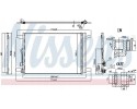CONDENSER AIR CONDITIONING COOLER WITH DEHUMIDIFIER Part manufacturer Nissens