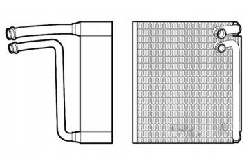 AIR CONDITIONING EVAPORATOR DEV09025 DENSO