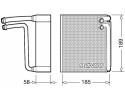 AIR CONDITIONING EVAPORATOR DEV09025 DENSO Packaging status original