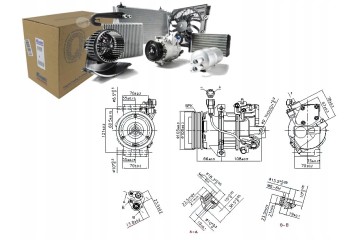 MITSUBISHI COLT 04 12 AIR CONDITIONING COMPRESSOR Catalog number of the original MITSUBISHI 4542300111 MITSUBISHI 7813A058 MITSU