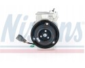 Compresor de aire acondicionado Nissens 890077 para Mitsubishi Colt 04