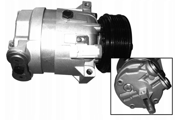 Compressor air conditioning compressor OPEL Astra G Vectra B 1 6 1 8 Valeo 699102