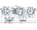 COMPRESSOR AIR CONDITIONING COMPRESSOR 89240 NISSENS Catalog number of substitutes ACAUTO AC 01SC004 ACAUTO AC 02SC01 ACAUTO AC 
