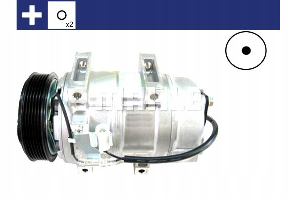 MAHLE AIR CONDITIONING COMPRESSOR VOLVO S60 I S80 I V70 II XC70 I 2 0 3 0 Catalog number of the original VOLVO 8600889