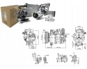 AIR CONDITIONING COMPRESSOR MERCEDES A W176 B SPORTS TOURER W246 W242