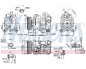 Compressor air conditioning NISSENS 89585 Part manufacturer Nissens