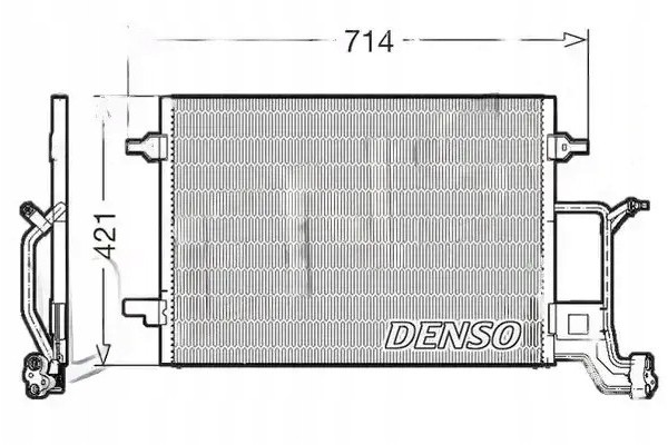 CONDENSER AIR CONDITIONING COOLER DCN32019 DENSO