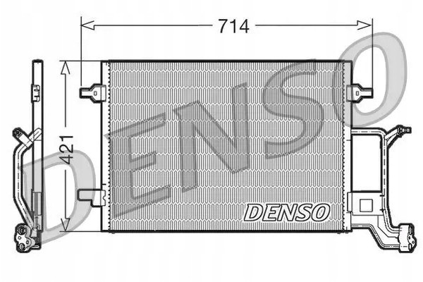 CONDENSER AIR CONDITIONING COOLER DCN32019 DENSO Packaging status original