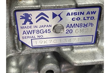 AUTOMATIC TRANSMISSION 8G45 CITROEN PEUGEOT OPEL TOYOTA Car type 4x4 SUV cargo vans passenger cars