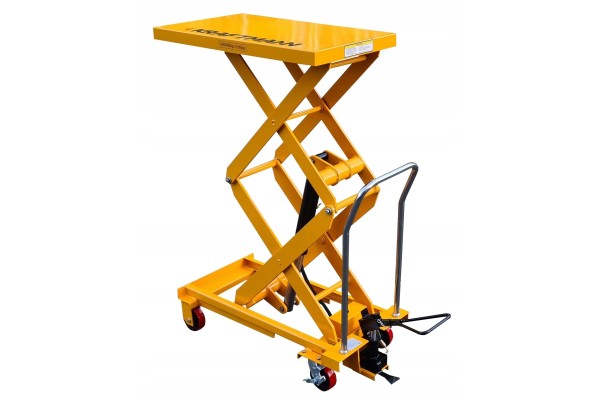 Scissor platform table trolley mobile hydraulic table 150cm 500kg