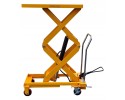 Scissor platform table trolley mobile hydraulic table 150cm 500kg Part manufacturer no brand