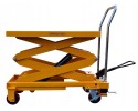 Scissor platform table trolley mobile hydraulic table 150cm 500kg Car type 4x4 SUV trucks cargo vans RVs passenger cars