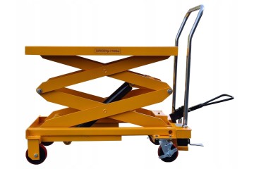 Scissor platform table trolley mobile hydraulic table 150cm 500kg Car type 4x4 SUV trucks cargo vans RVs passenger cars