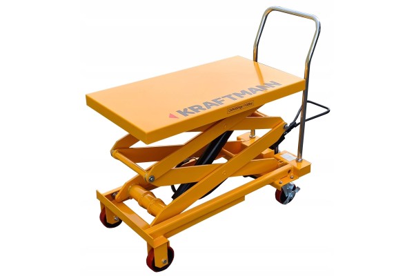 Scissor platform table trolley mobile hydraulic table 150cm 500kg Product weight with unit packaging 140 kg