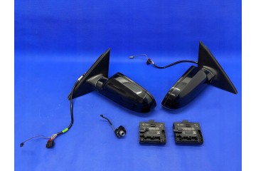 AUDI A4 B8 FOLDING MIRRORS RIGHT 10 2 PIN LEFT 14 2 PIN LZ9Y SET UK