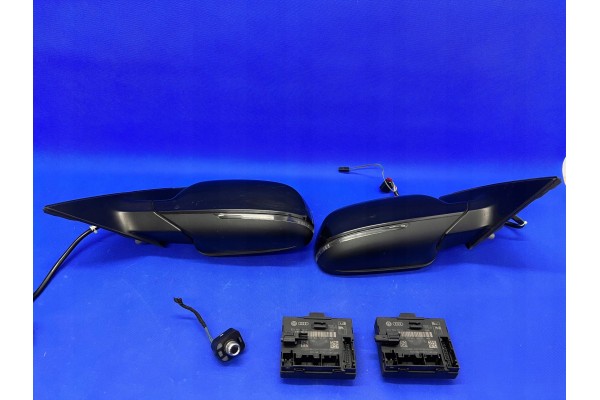 AUDI A4 B8 FOLDING MIRRORS RIGHT 10 2 PIN LEFT 14 2 PIN LZ9Y SET UK Catalog number of the part 8T0959793P 8T0959792P