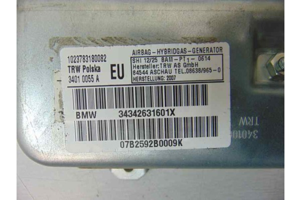 34010055A AIRBAG LATERAL DELANTERO DERECHO BMW SERIE X3 (E83)