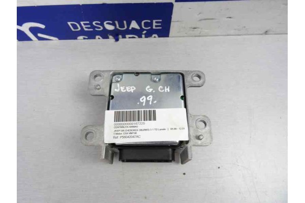 P56042047AC CENTRALITA AIRBAG JEEP GRAND CHEROKEE (WJ/WG) 3.1 TD Laredo 1999 P56042047AC 167225 JEEP - 2