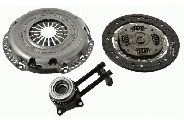 Clutch kit with hydraulic bearing 220mm fits FORD FOCU Part manufacturer Sachs
