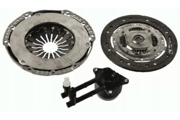 Clutch kit with hydraulic bearing 220mm fits FORD FOCU Catalog number of the part 3000 990 022