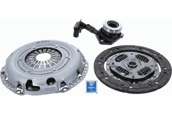 Clutch kit with hydraulic bearing 220mm fits FORD FOCU Quality of parts according to GVO Q original with factory logo OEM OES