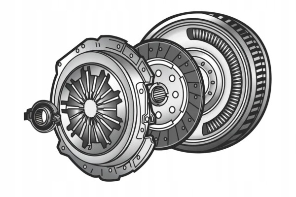 CLUTCH SET FLYWHEEL PRESSURE 837492 VALEO