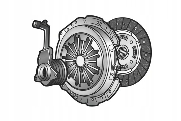 CLUTCH SET CLUTCH DISC PRESSURE CLUTCH 834104