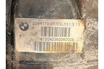 DIFFERENTIAL BRIDGE REAR BMW M5 F10 2284170 ORG Catalog number of substitutes 2284170 2284038 2284177