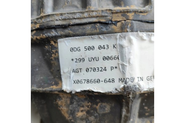 Reductor Trasero Audi Q8 (4MN) 0DG500043K 3.0L 250 kW 2024