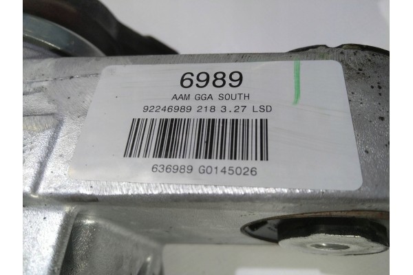 Diferencial puente Chevrolet Camaro SS 6.2 V8 3.27 LSD 2009-2015