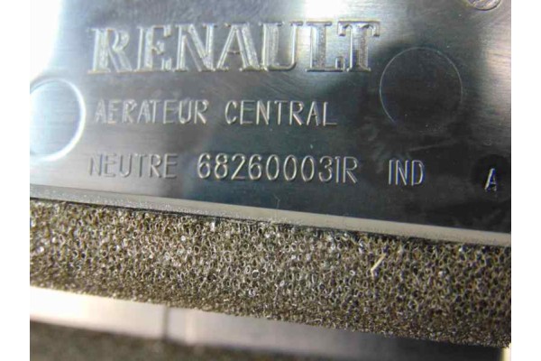 CENTRAL  REJILLA AIREADORA RENAULT SCENIC III (JZ) Dynamique 2011 CENTRAL 180241 RENAULT - 2