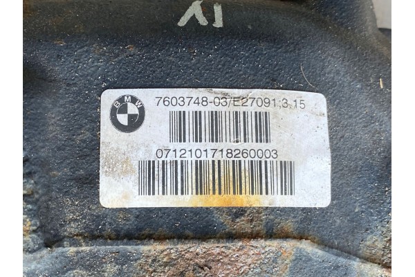 BRIDGE DYFER REAR 3 15 7603748 BMW Catalog number of substitutes E27091315