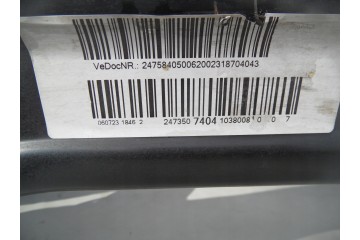 REAR AXLE BEAM REAR SLED SUSPENSION CROSSOVER SWING ARM MERCEDES GLB W247 247 Quality of parts according to GVO Q original with 