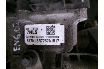 AUTOMATIC TRANSMISSION 7NLS OPEL ASTRA K 18R 1 4 TURBO DAMAGED Product weight with unit packaging 7 kg