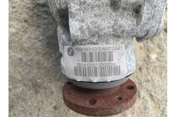 DIFFERENTIAL BRIDGE DIFFERENTIAL FRONT BMW F01 F02 F10 F11 4 4i N63 7619363 2 81 Catalog number of the part DYFERENCJAL MOST DYF