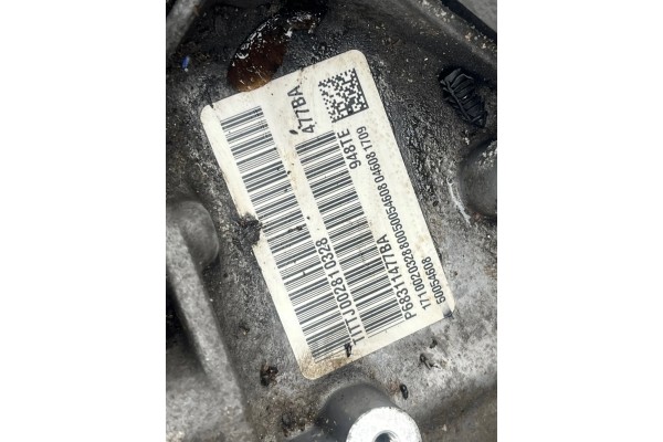 JEEP CHEROKEE KL GEARBOX AUTOMATIC 3 2 4x4 TRAILHAWK 18 Catalog number of substitutes TIZJJ002810328