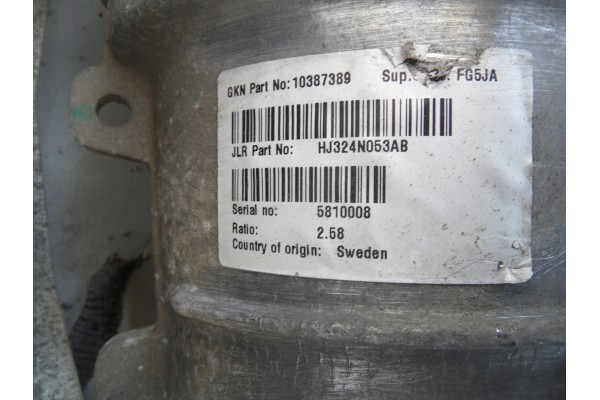 BRIDGE REAR DYFER HALDEX RANGE ROVER DISCOVERY IV SPORT JAGUAR E PACE Catalog number of the part HJ324N053AB FG5JA 6700030600 2 