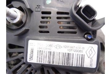 8200667619B ALTERNADOR RENAULT SCENIC II (JM)