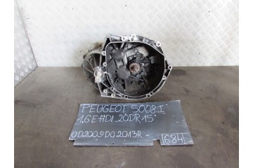 GEARBOX SEMI AUTOMATIC ROBOT 20DR15 PEUGEOT 5008 AND 1 6 EHDI 09 13 Part manufacturer Peugeot OE