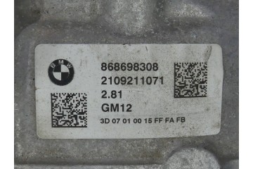 BMW G14 G15 G16 M850iX G30 M550iX BRIDGE DIFFERENTIAL REAR 2 81 4 828km Car type passenger cars
