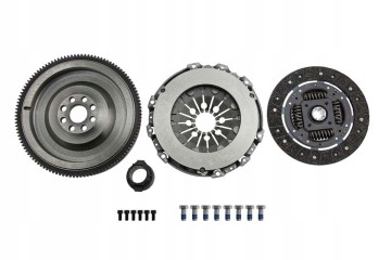 CLUTCH SET WITH SINGLE MASS WHEEL BMW E46 320 323 E39 520 523 525 Quality of parts according to GVO Q original with factory logo